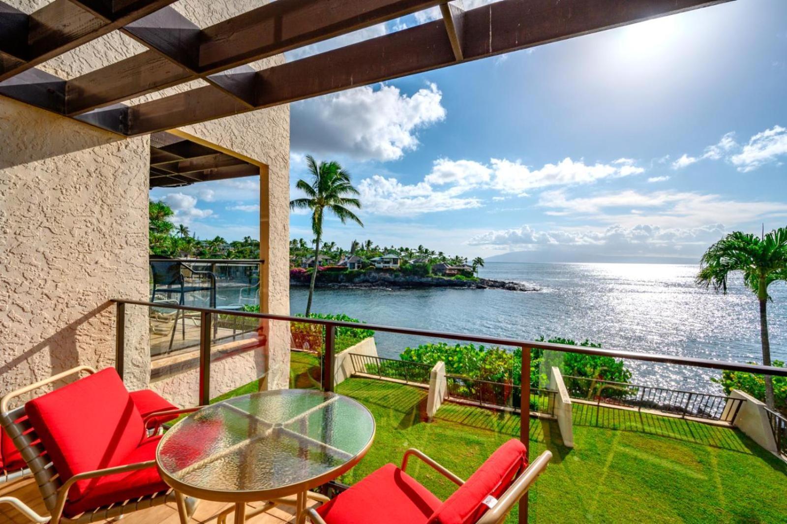 Kbm Resorts Free Car Napili Point Nap-C18 Ocean Front Spacious Villa Kapalua Buitenkant foto