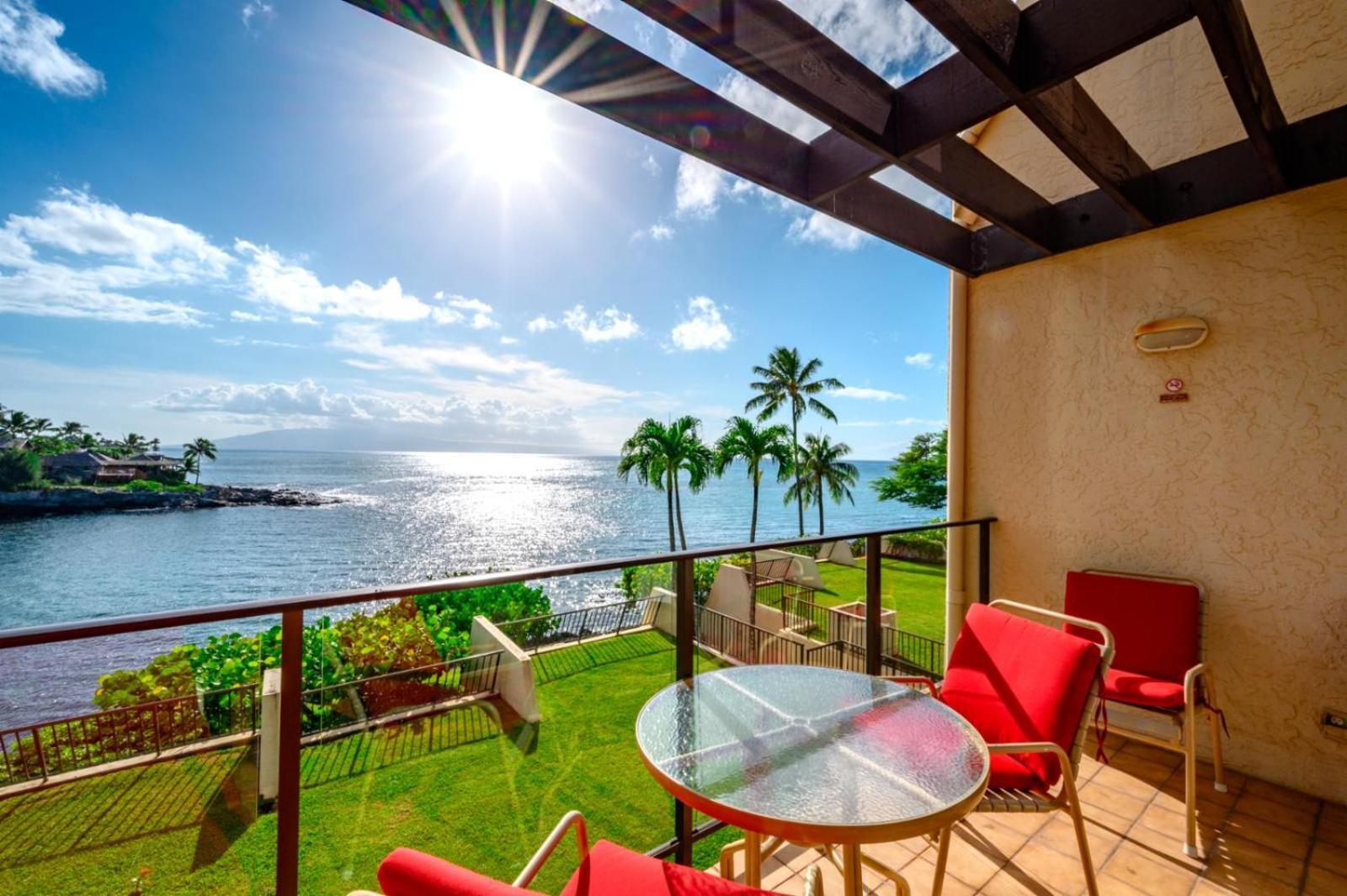 Kbm Resorts Free Car Napili Point Nap-C18 Ocean Front Spacious Villa Kapalua Buitenkant foto