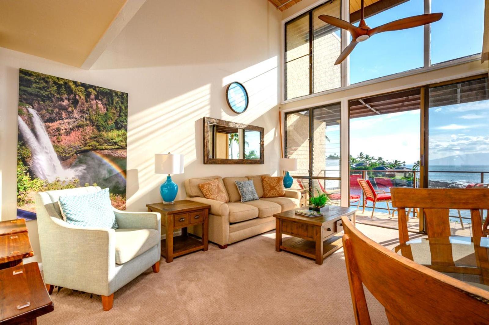 Kbm Resorts Free Car Napili Point Nap-C18 Ocean Front Spacious Villa Kapalua Buitenkant foto